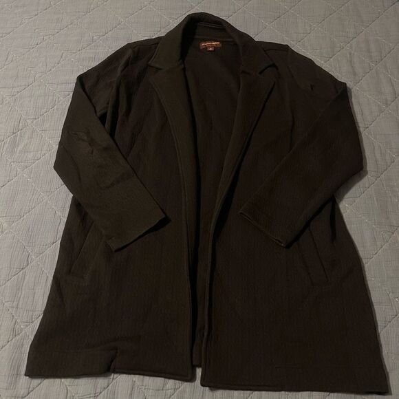 Johnston & Murphy Open Front Slub Knit Cardigan – Medium - Picture 1 of 4